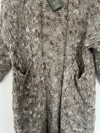 Gemeleerd Gebreid Vest Ruby