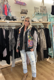 Bohemian Bodywarmer Multi