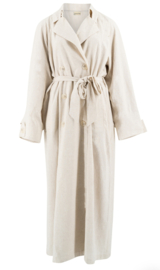 Seth Linnen Trenchcoat Beige