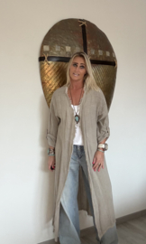 Vest Lino Taupe