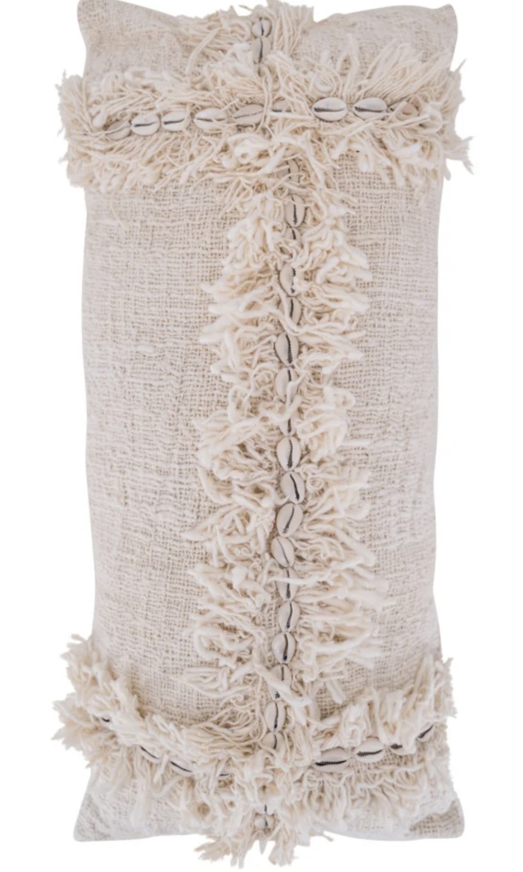 Kussen Schelpen Off-White