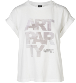 Vera Tee T-Shirt Wit