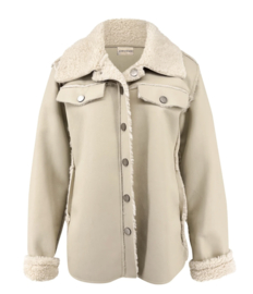 Celeste Reversible Jas Licht Beige