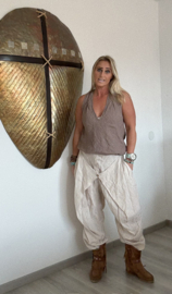 Linnen Broek Kuta Beige