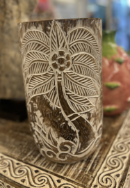 Balinesche Palmboom Pot Bruin