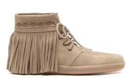 Cha-Label Sneaker Fringe Mushroom