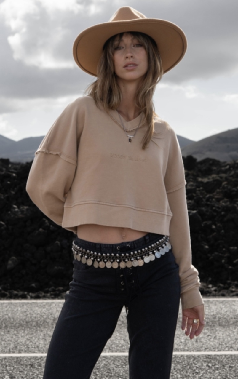 Kate Sweater Washed Beige