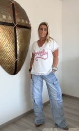 Toxik Cargo Jeans Licht Blauw