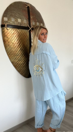 Blouse Eye Baby Blauw