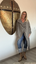 Shirt Wrap Taupe