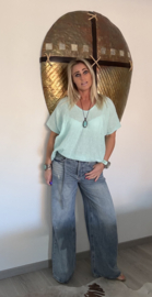 Jeans Melly & Co Blauw