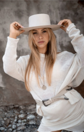 Milou Boxy Top Off White