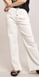 Toxik Jeans Wide Leg Wit