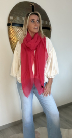 Sjaal Uni Rood