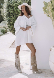 Isabel Tunic Dress Off White