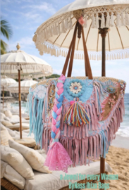 ByNass Ibiza Beachbag Licht Roze