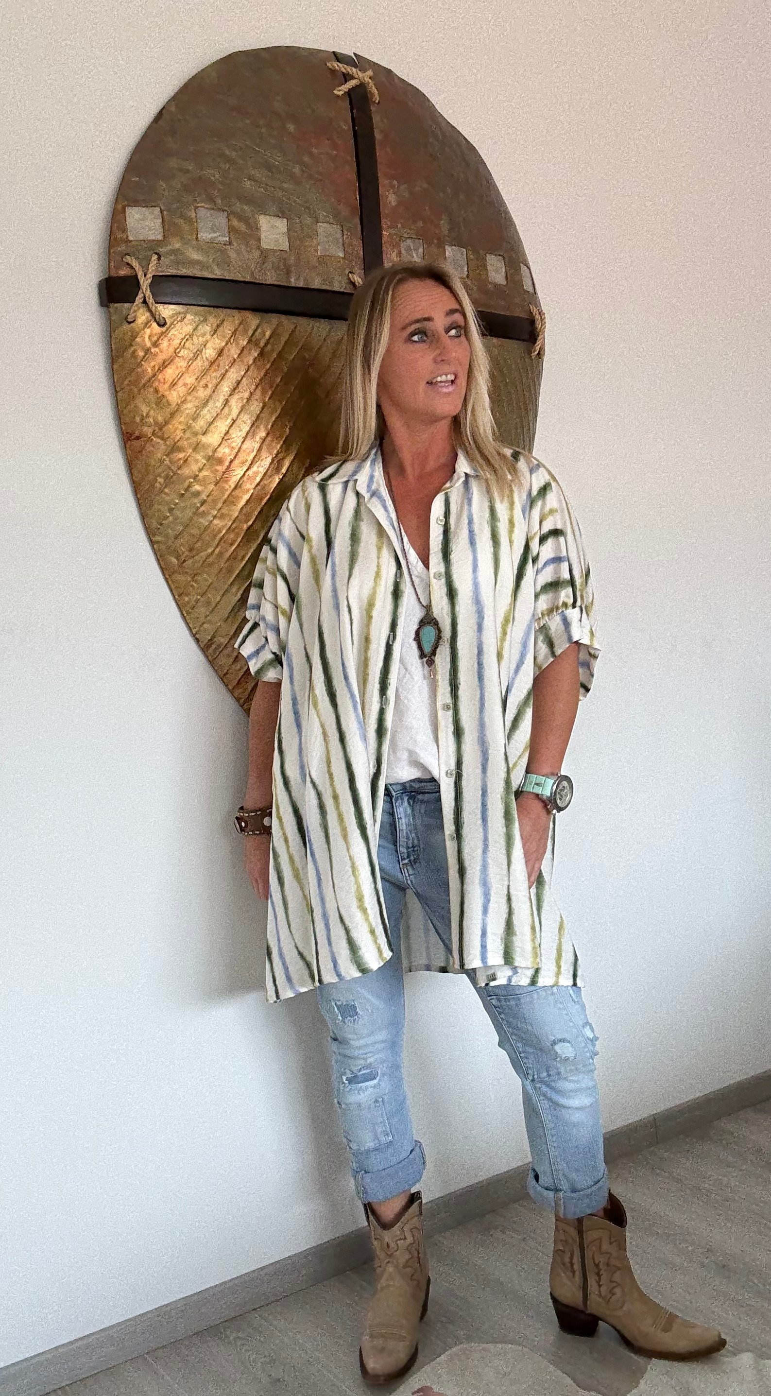 Blouse Malibu Beach Groen