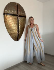 Jumpsuit Abstract Grey