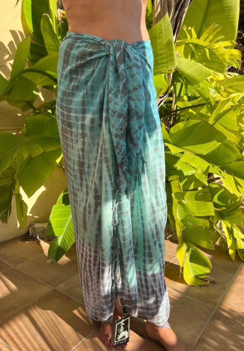 Beach Sarong Turquoise Mix