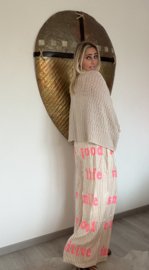 Broek Love Good Vibes
