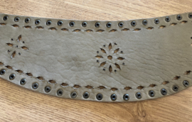 Boho Handmade Riem Slangenprint Reversible