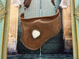 Crossbody Tas San Juan Bruin Leer