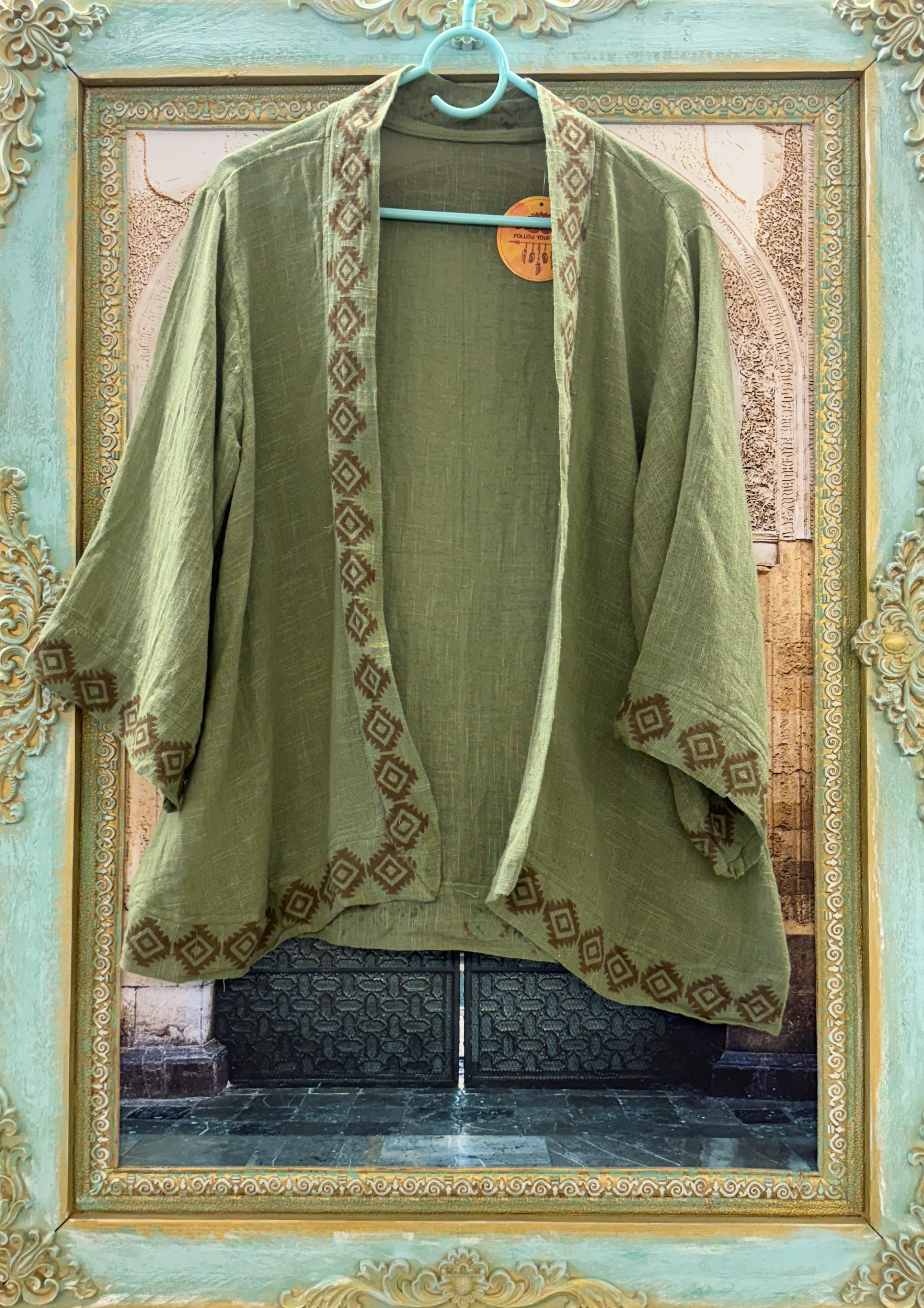 Boho Vestje Groen