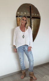 Trui Italy Wit