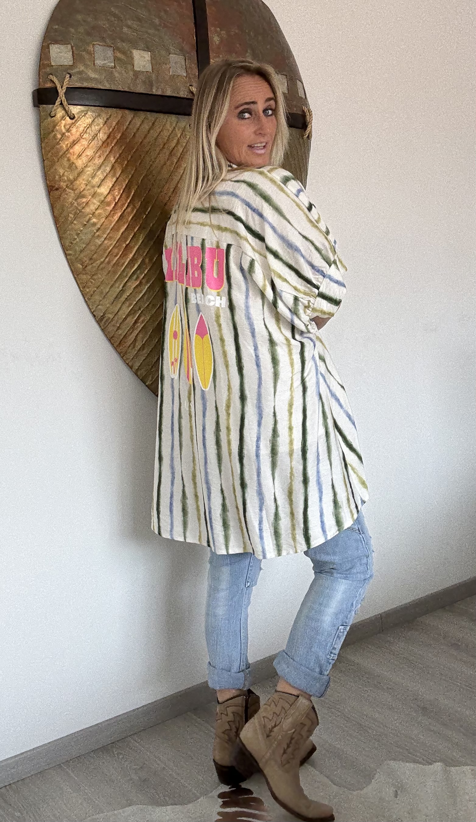 Blouse Malibu Beach Groen