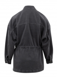Gael Denim Jacket Donker Grijs