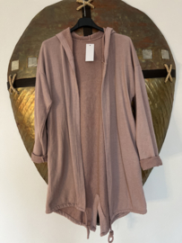 Halflang Vest "Rock" Oud Roze
