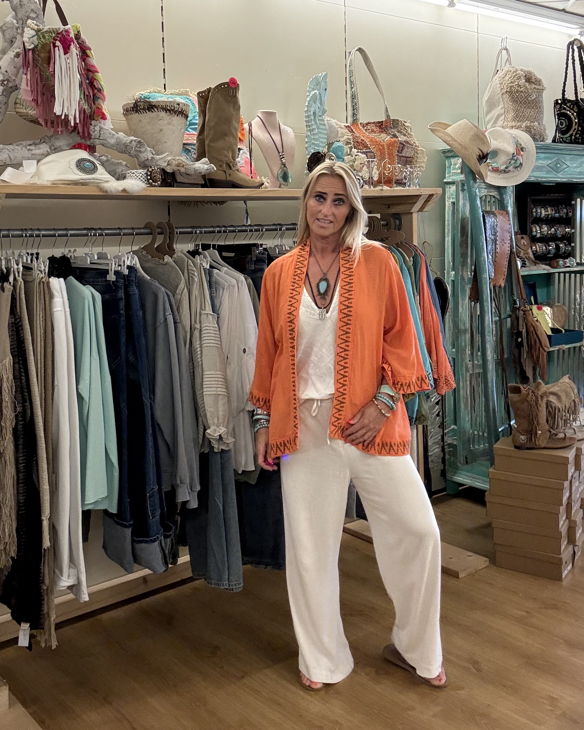 Boho Vestje Coral