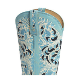 Kaiso Western Boots Turquoise