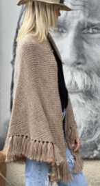 Omslagdoek Alpaca Beige