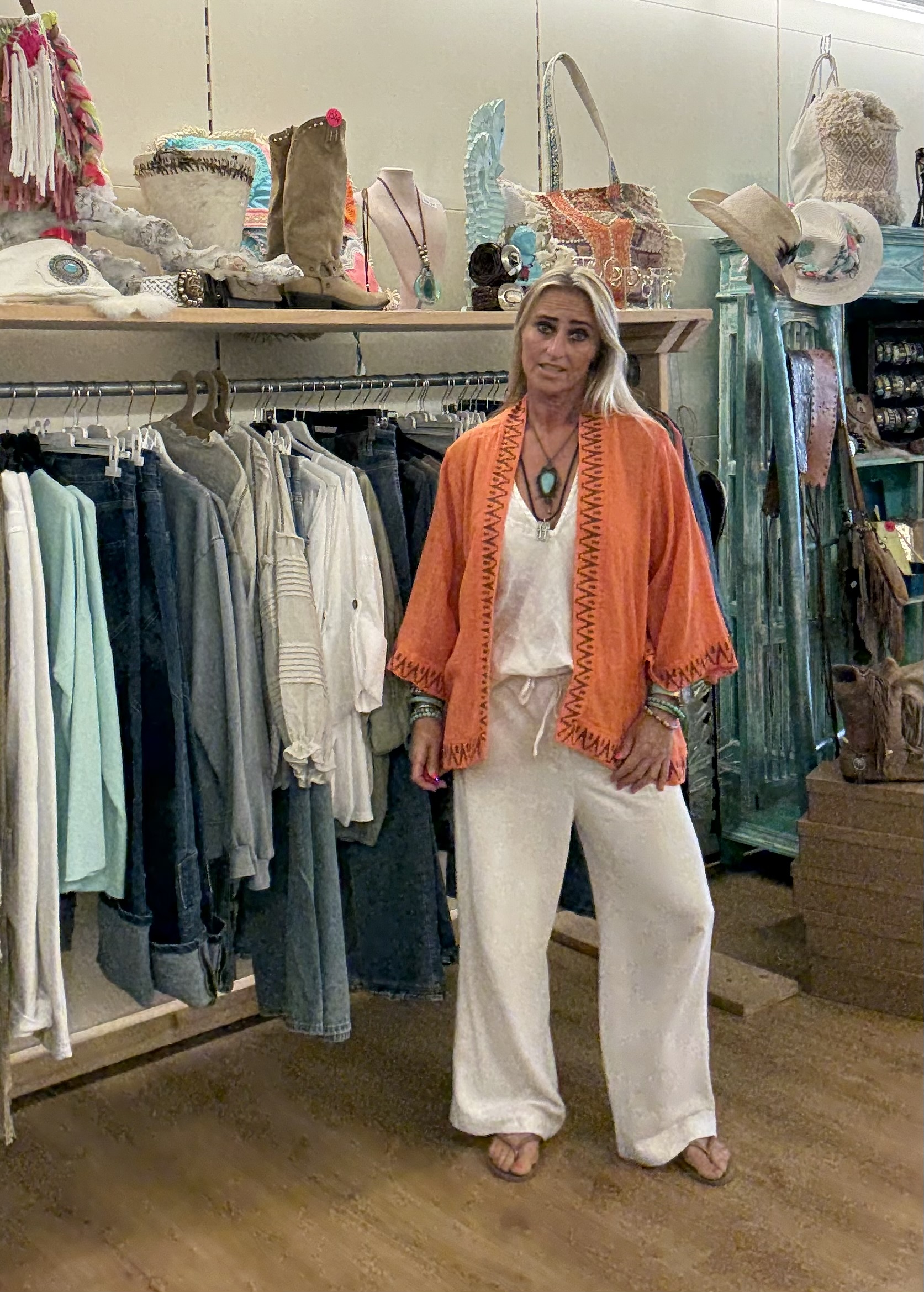 Boho Vestje Coral