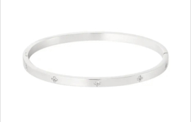 Slavenarmband Met Steentjes Goud