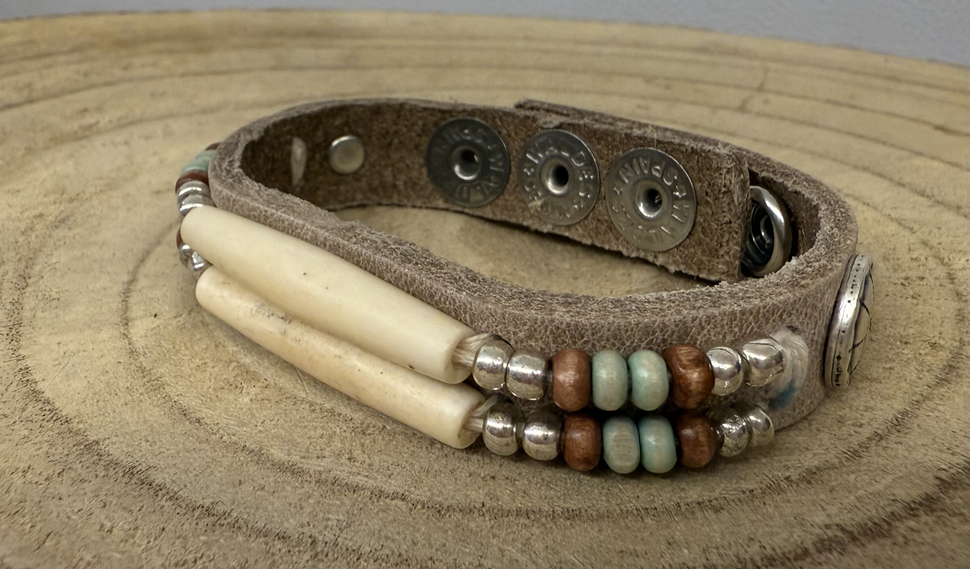 Armband Indian Beige