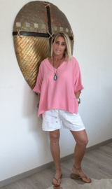 Short Broiderie Wit