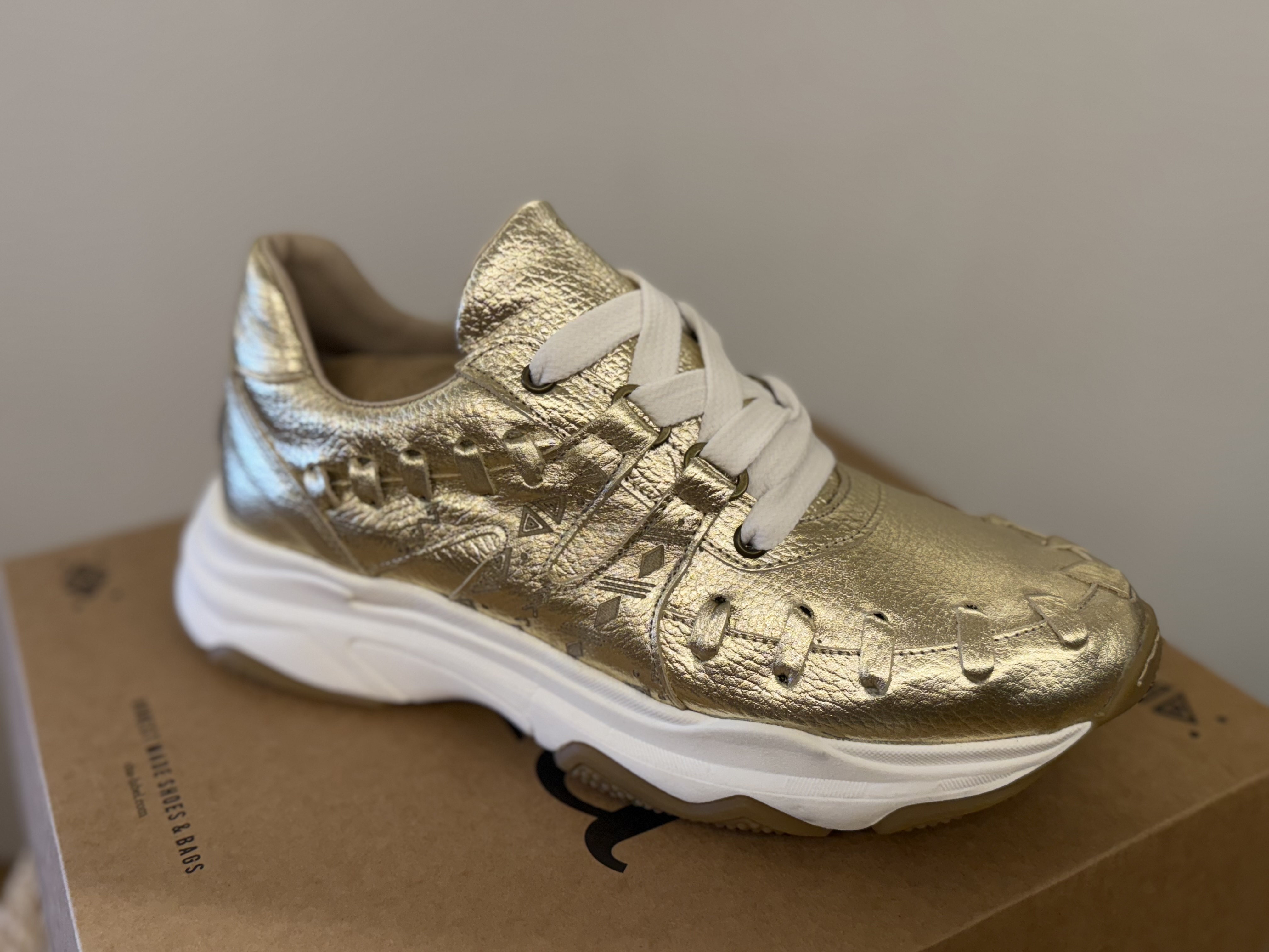 Sneaker Rumble Duo Platina Gold