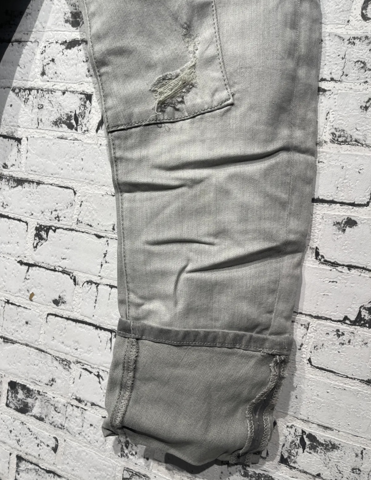 S. Women Baggy Jeans Licht Grijs SW1254