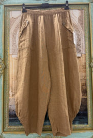 Linnen Broek Pure Camel