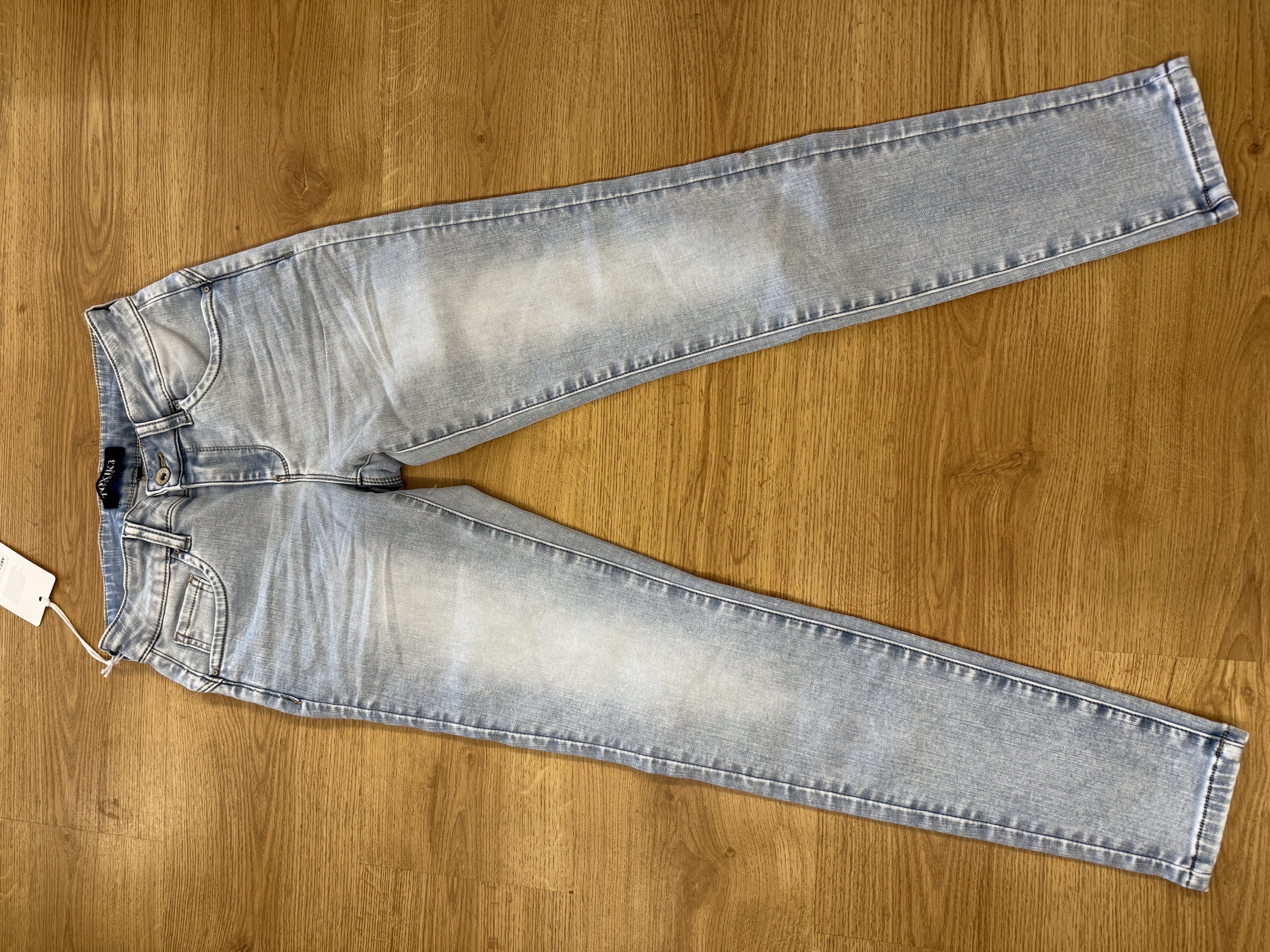 Toxik Skinny Jeans L21164-16 Licht Blauw