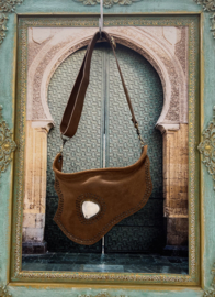 Crossbody Tas San Juan Bruin Leer