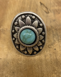 Bohemian Ring Turquoise