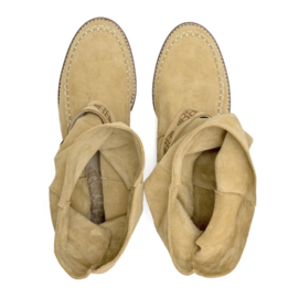 Cha-Label Moc High Buckle Mushroom Boots