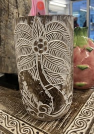 Balinesche Palmboom Pot Bruin
