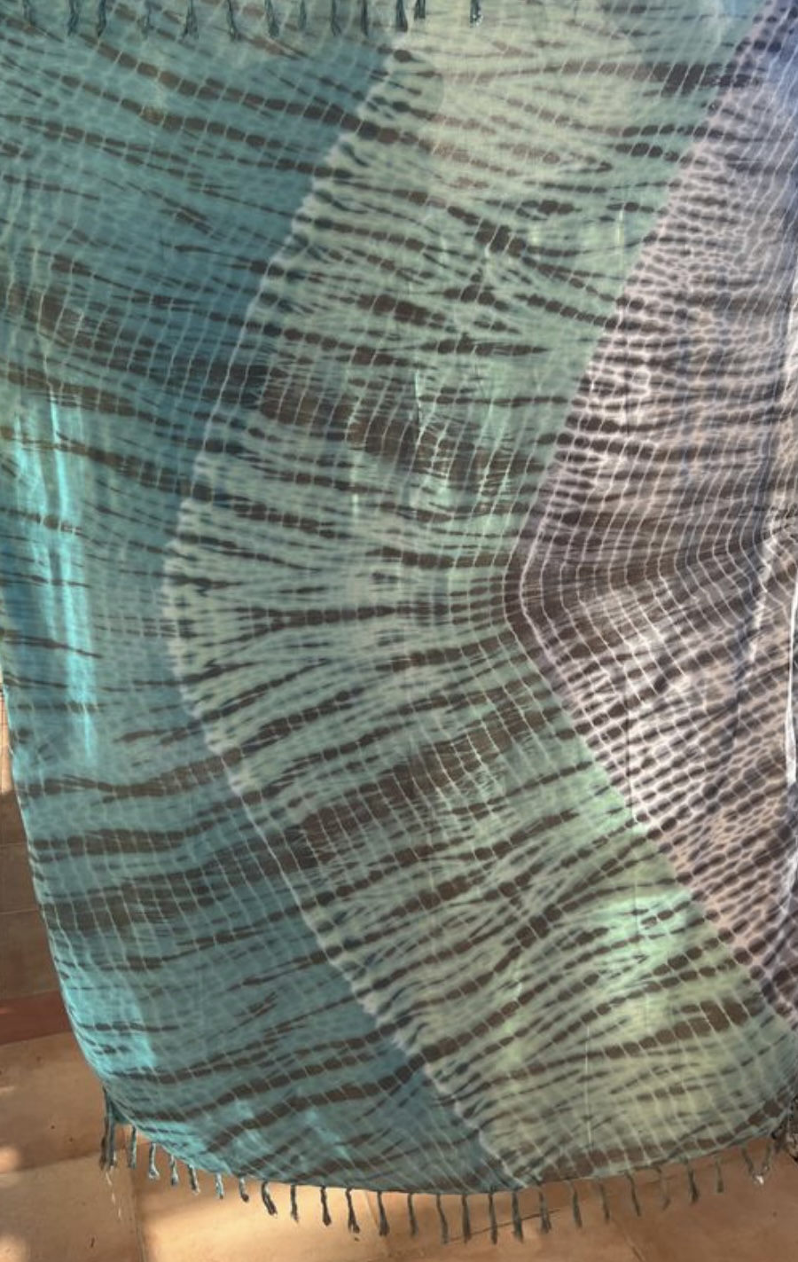 Beach Sarong Turquoise Mix