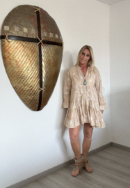 Tuniek Mila Beige/Wit
