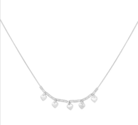 Ketting Love Beads Zilver