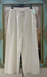 Broek Rib Sweet Off-White